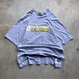 Vintage Y2K Pepe Jeans Gray Graphic T Shirt